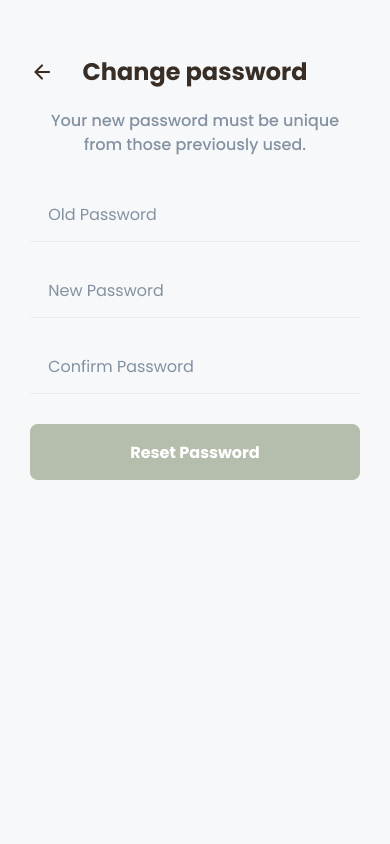 Change Password