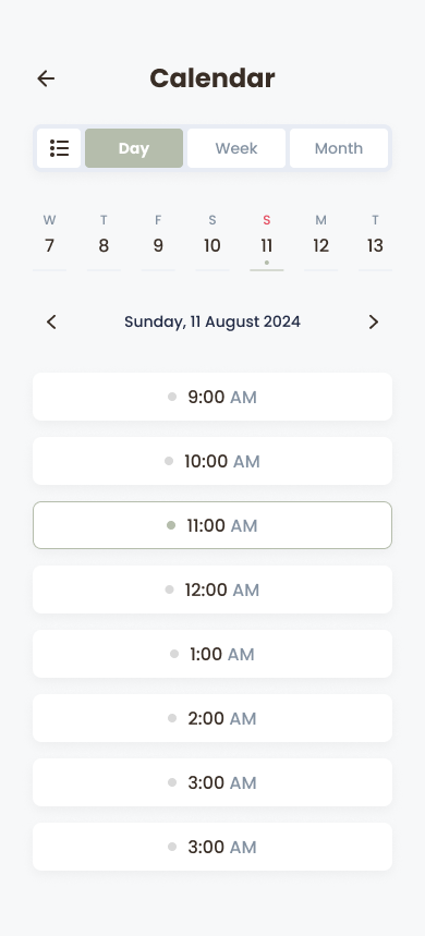 Day Calendar