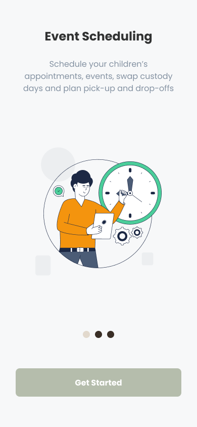 Onboarding screen
