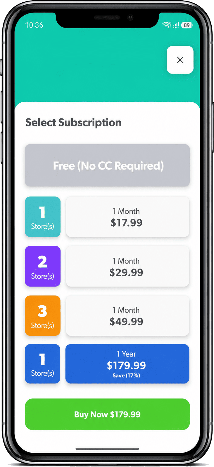 ZegoFit Mobile App – Workout Discovery Screen