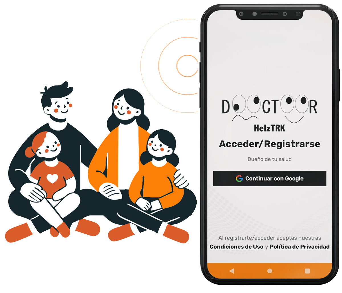 Dooctoor Healthcare App – Patient Family Interface