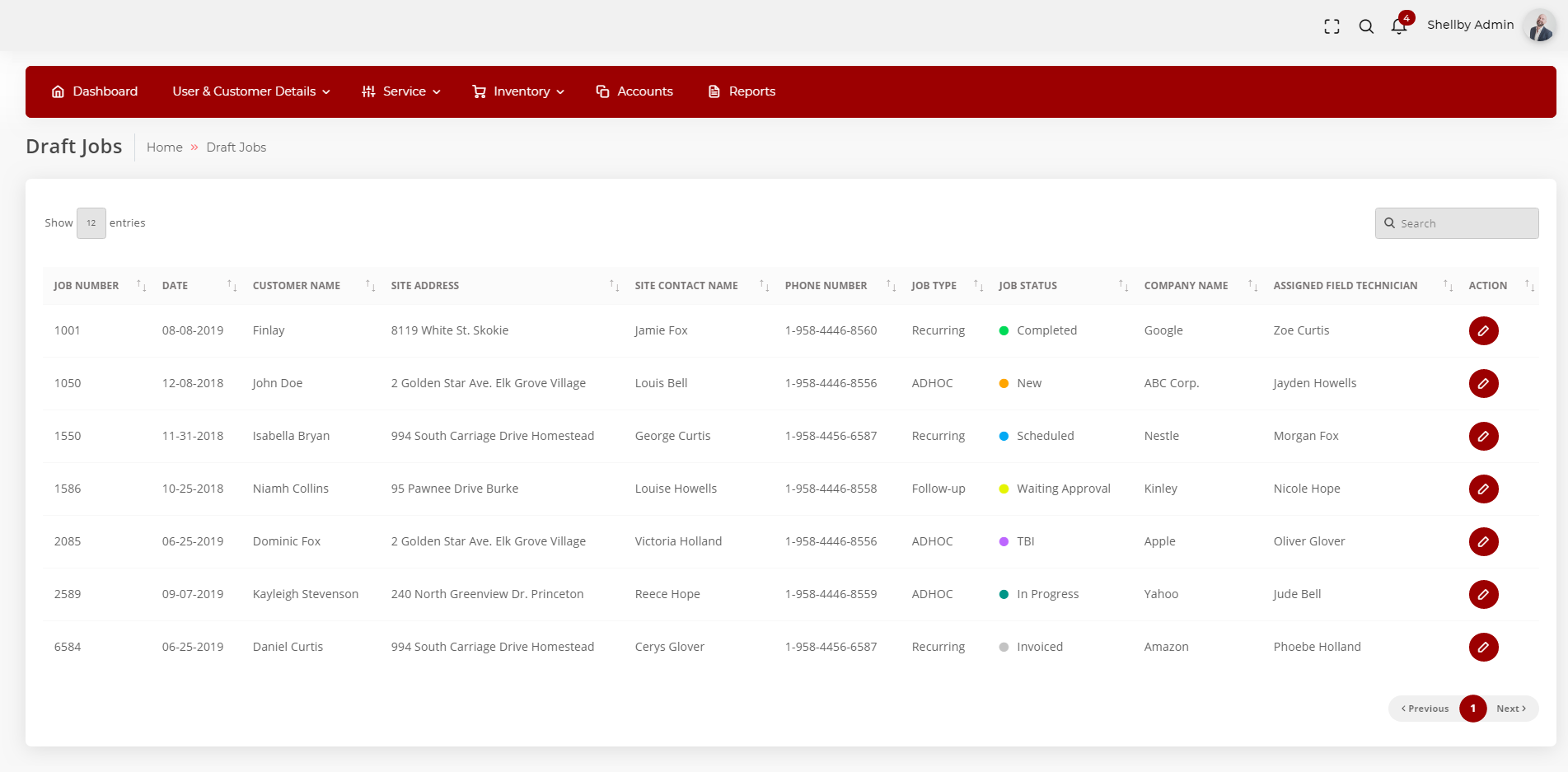 Invoice Management