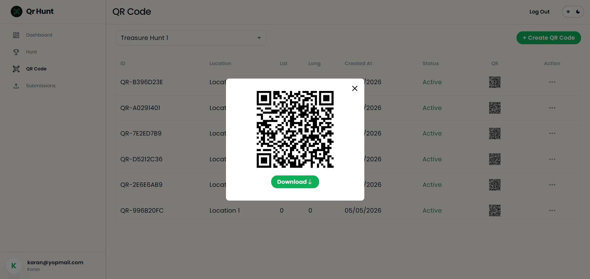 QR Management
